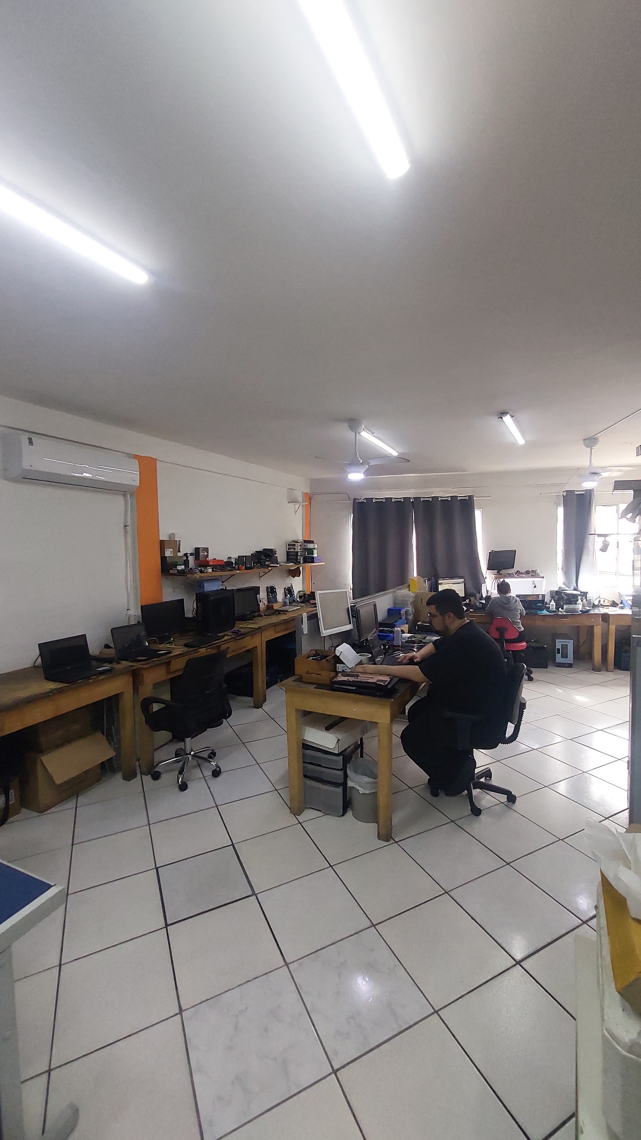 Laboratório organizado