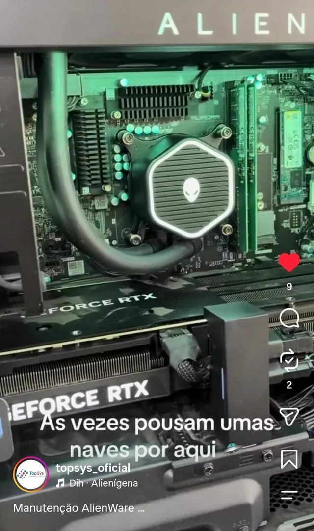 PC Gamer Alienware recebido para upgrade